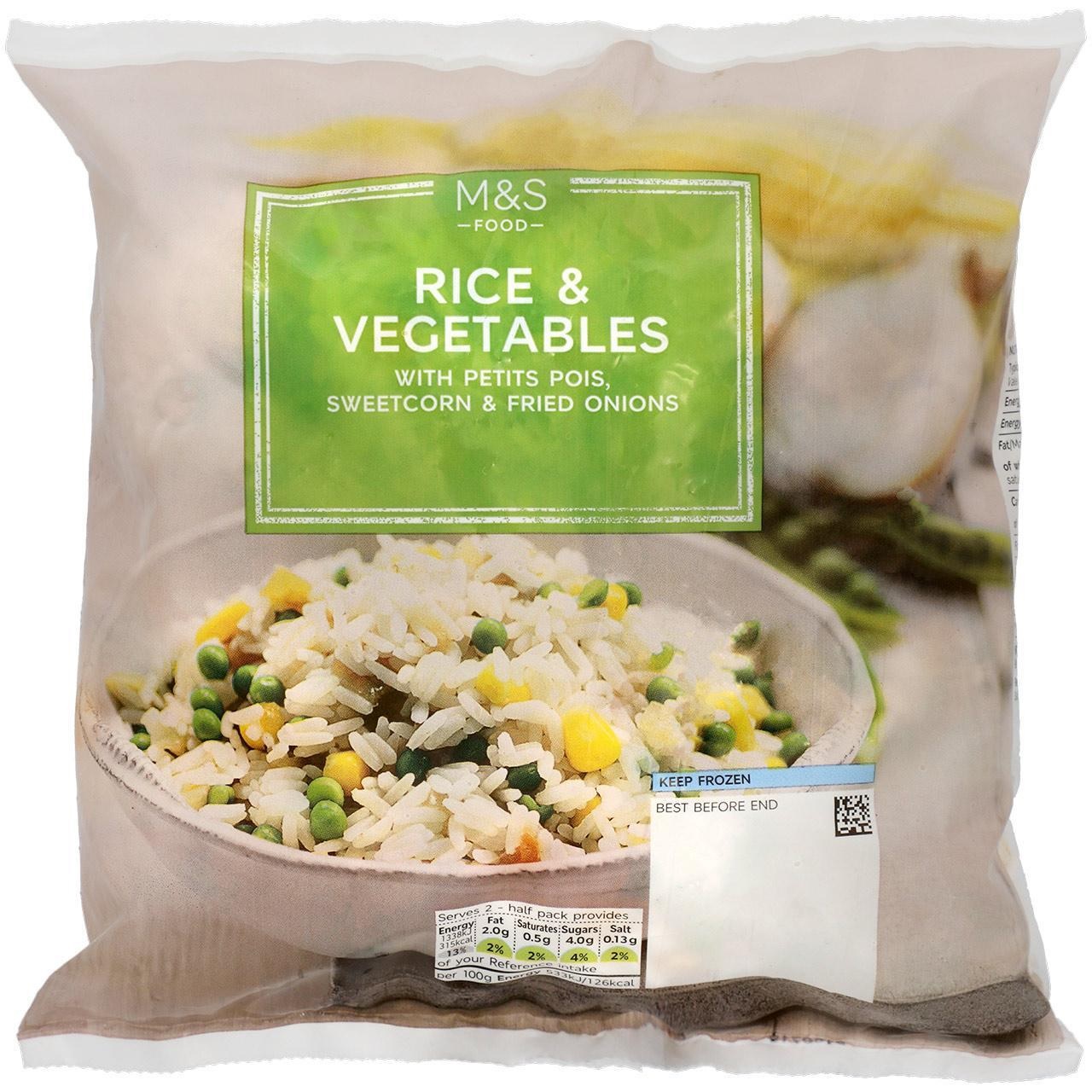  Rice & Vegetables 