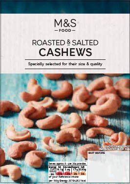 Roasted & Salted Cashews