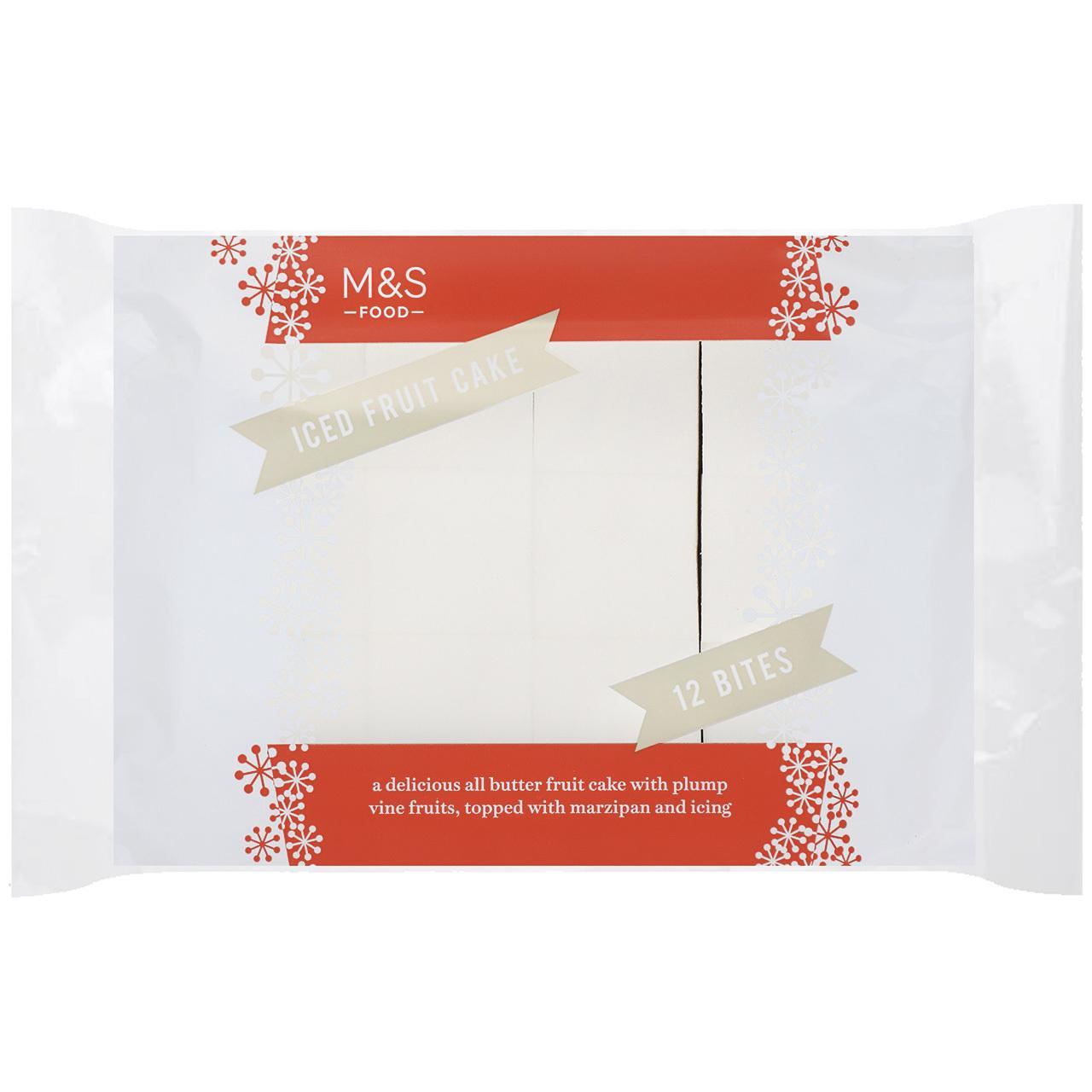 12 Christmas Cake Bites