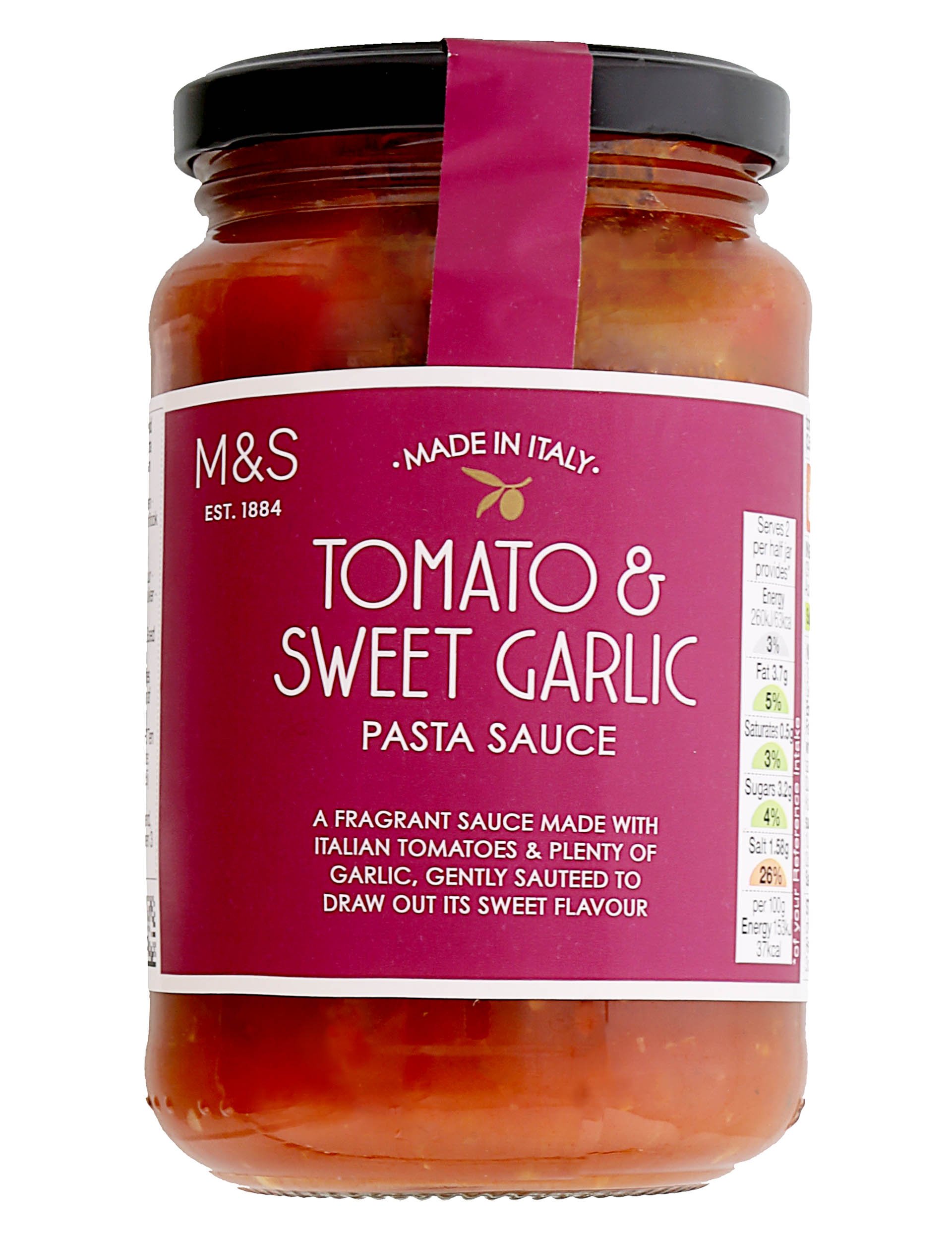 Tomato & Garlic Pasta Sauce Marks & Spencer Cyprus