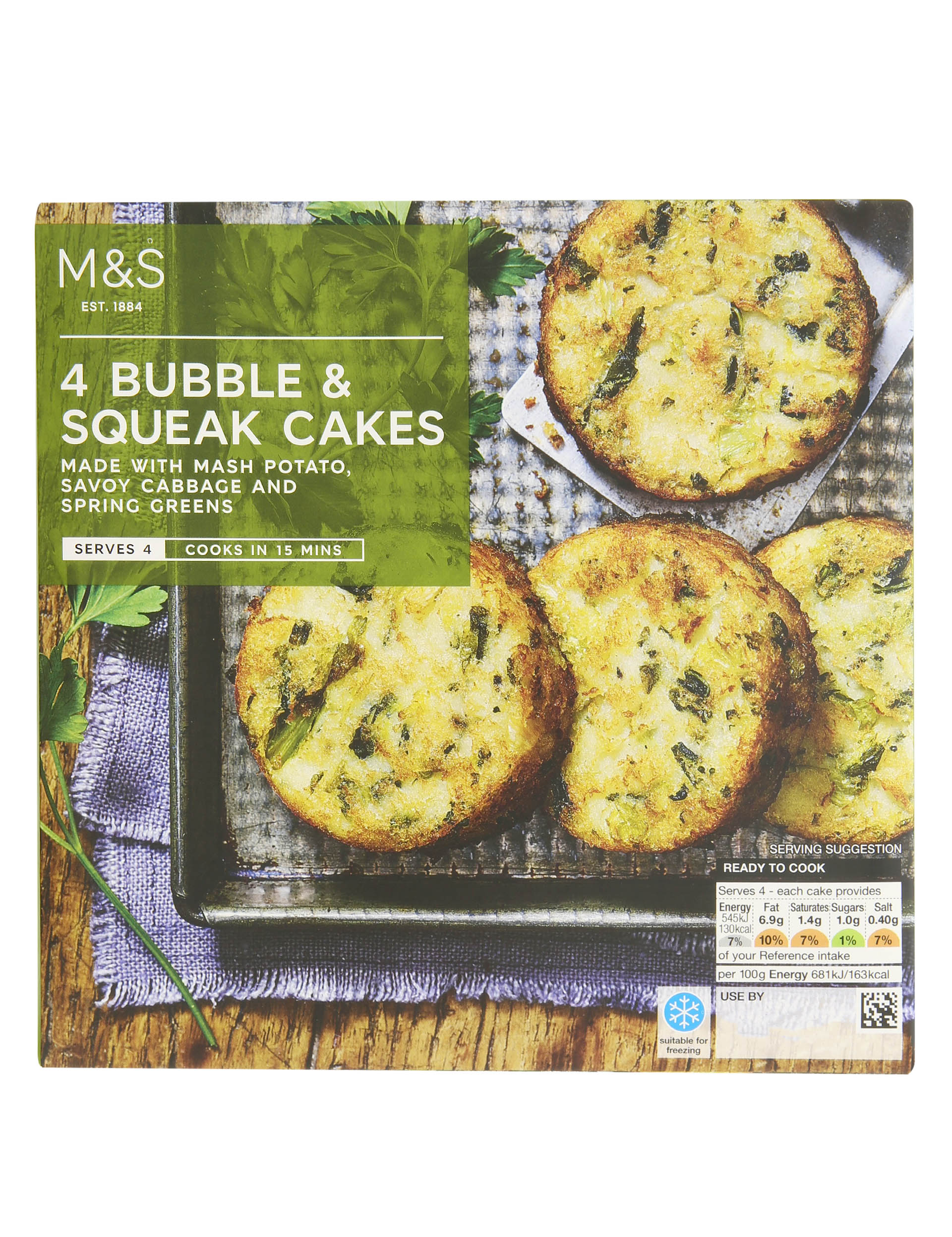 Bubble & Squeek Cakes