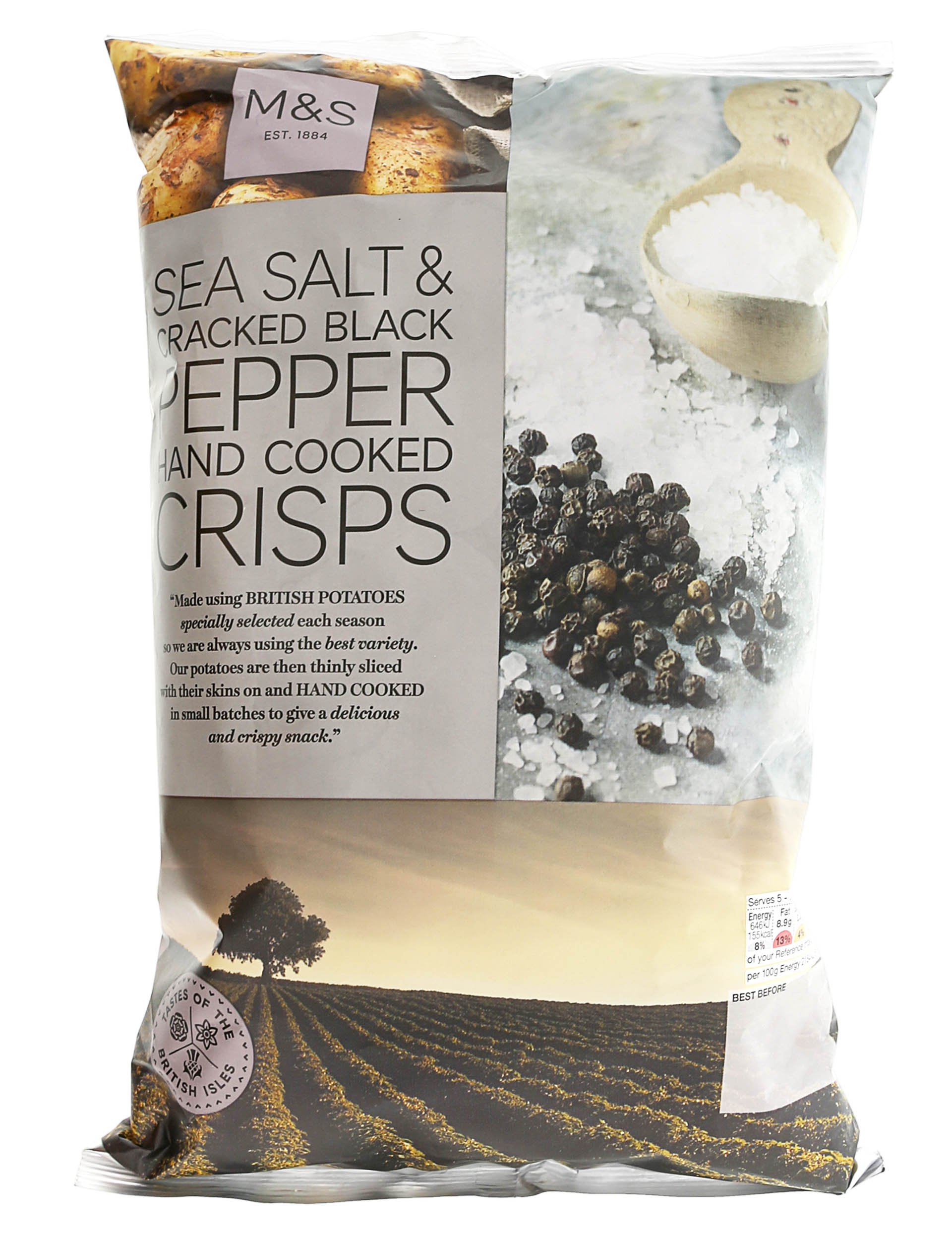 Piri Piri Hand Cooked Crisps Marks & Spencer Cyprus