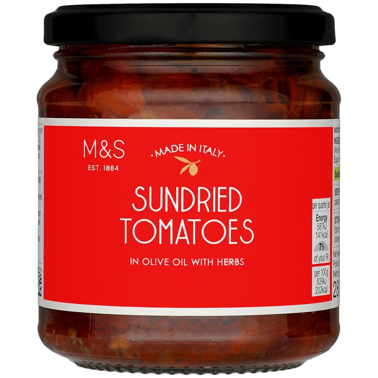  Sundried Tomatoes 