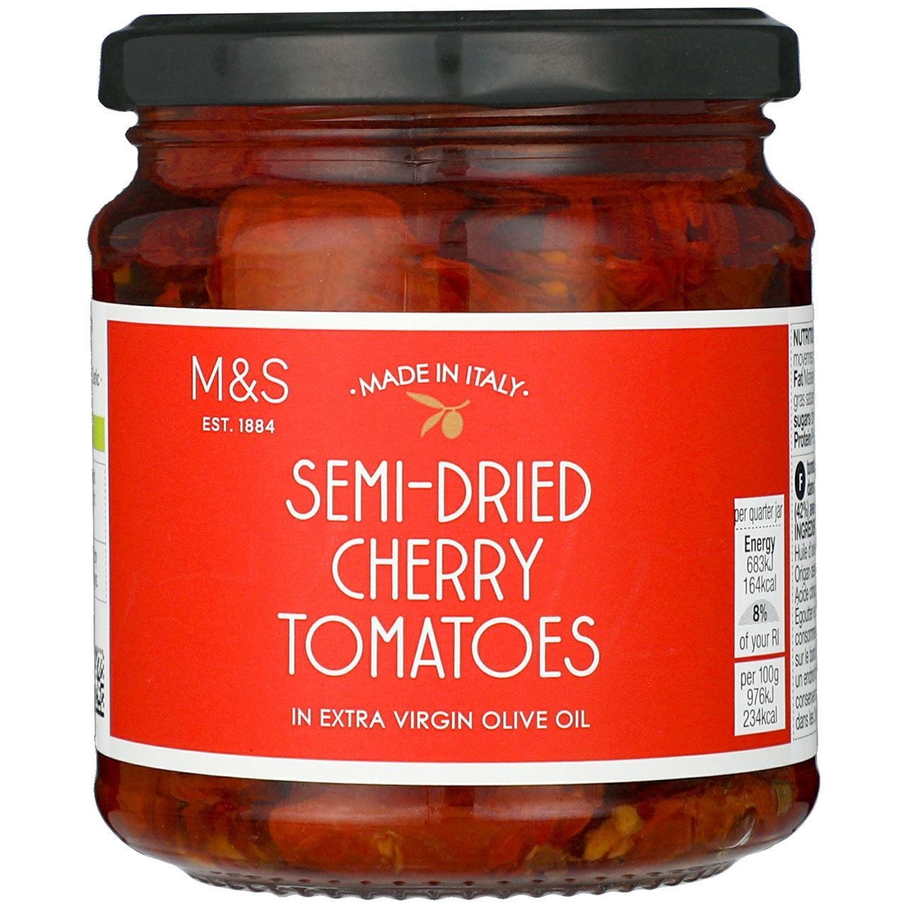 Semi Dried Cherry Tomatoes Marks & Spencer Cyprus