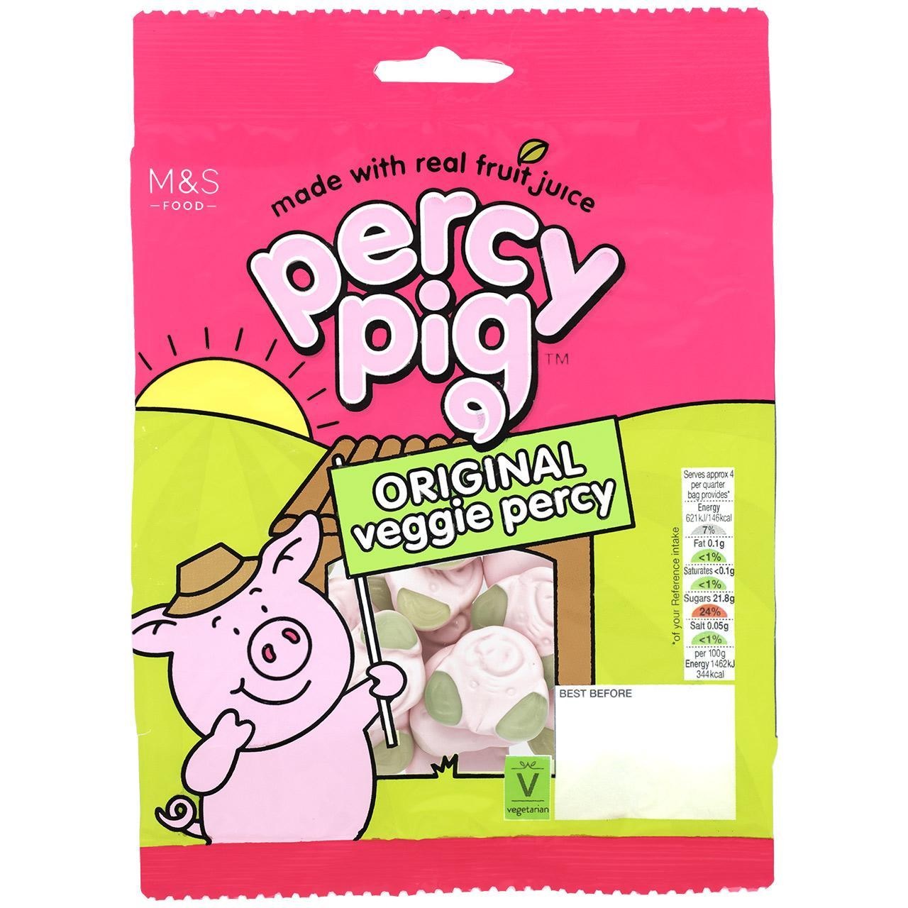 Percy Pig Veggie Fruit Gums