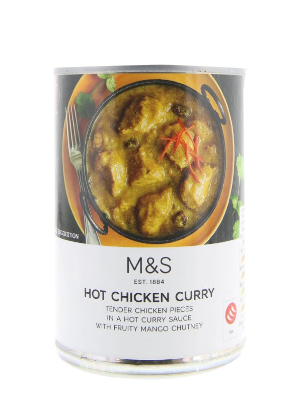 Canned Hot Chicken Curry