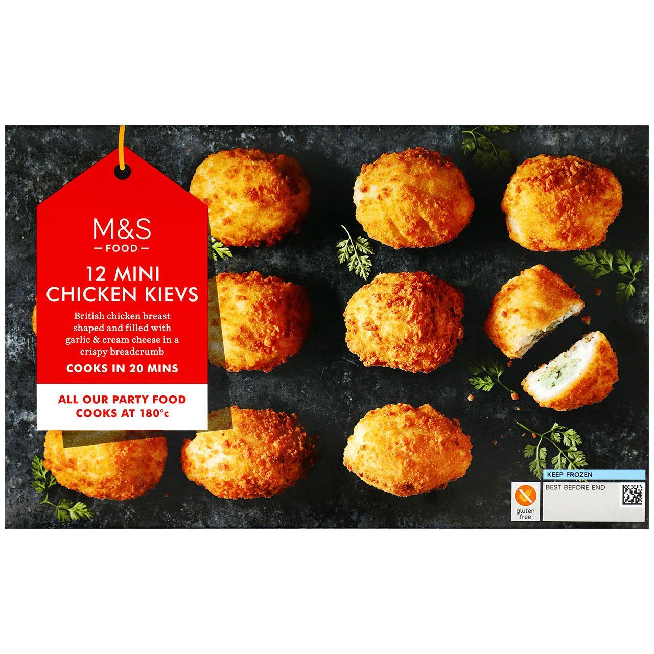 12 Mini Chicken Kievs