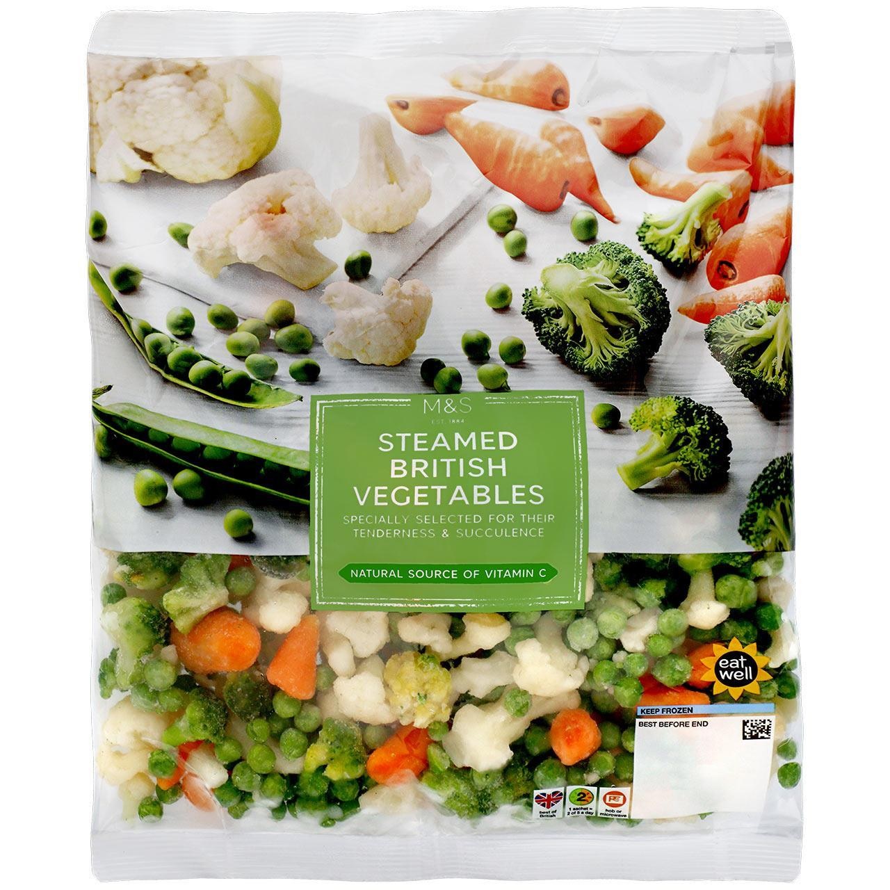  British Steamed Vegetables 