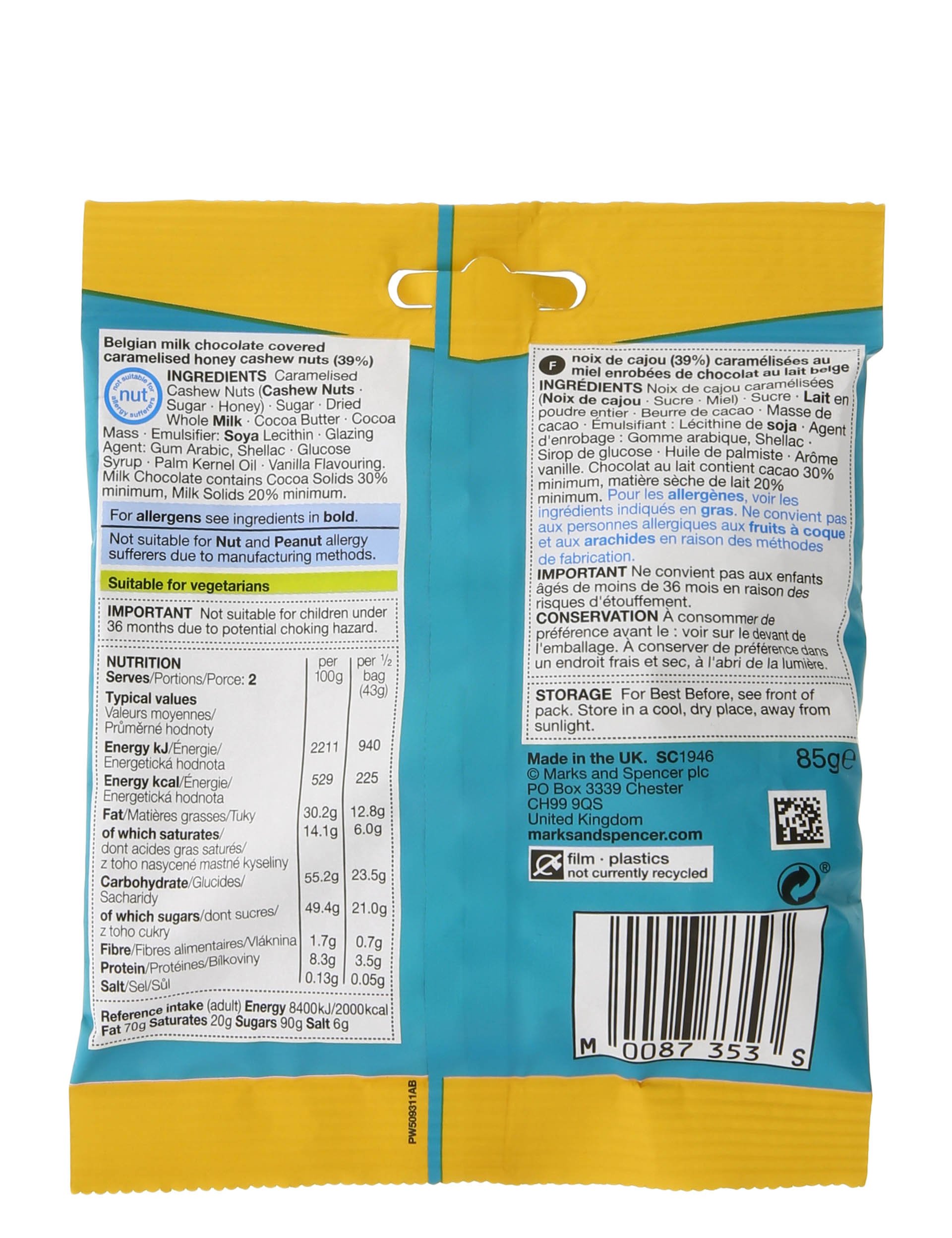 Chocolate Coated Cashews