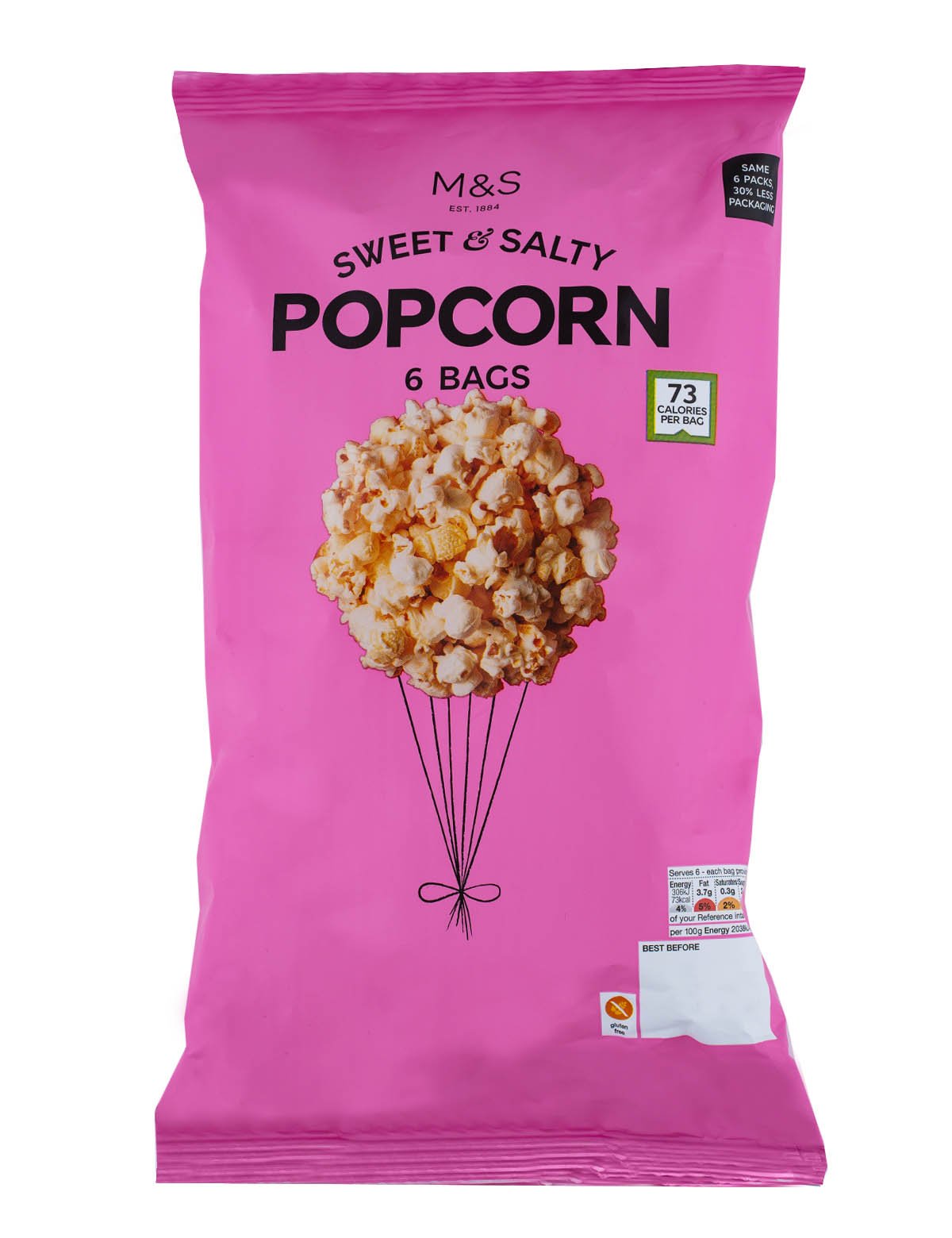 Salted Popcorn Multipack Marks & Spencer Cyprus