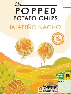 Popped Chips Jalapeno Nacho
