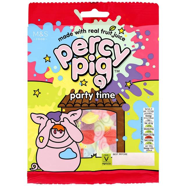 Percy Pig Party Time Fruit Gums