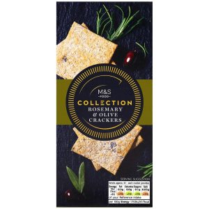 Rosemary & Olive Crackers