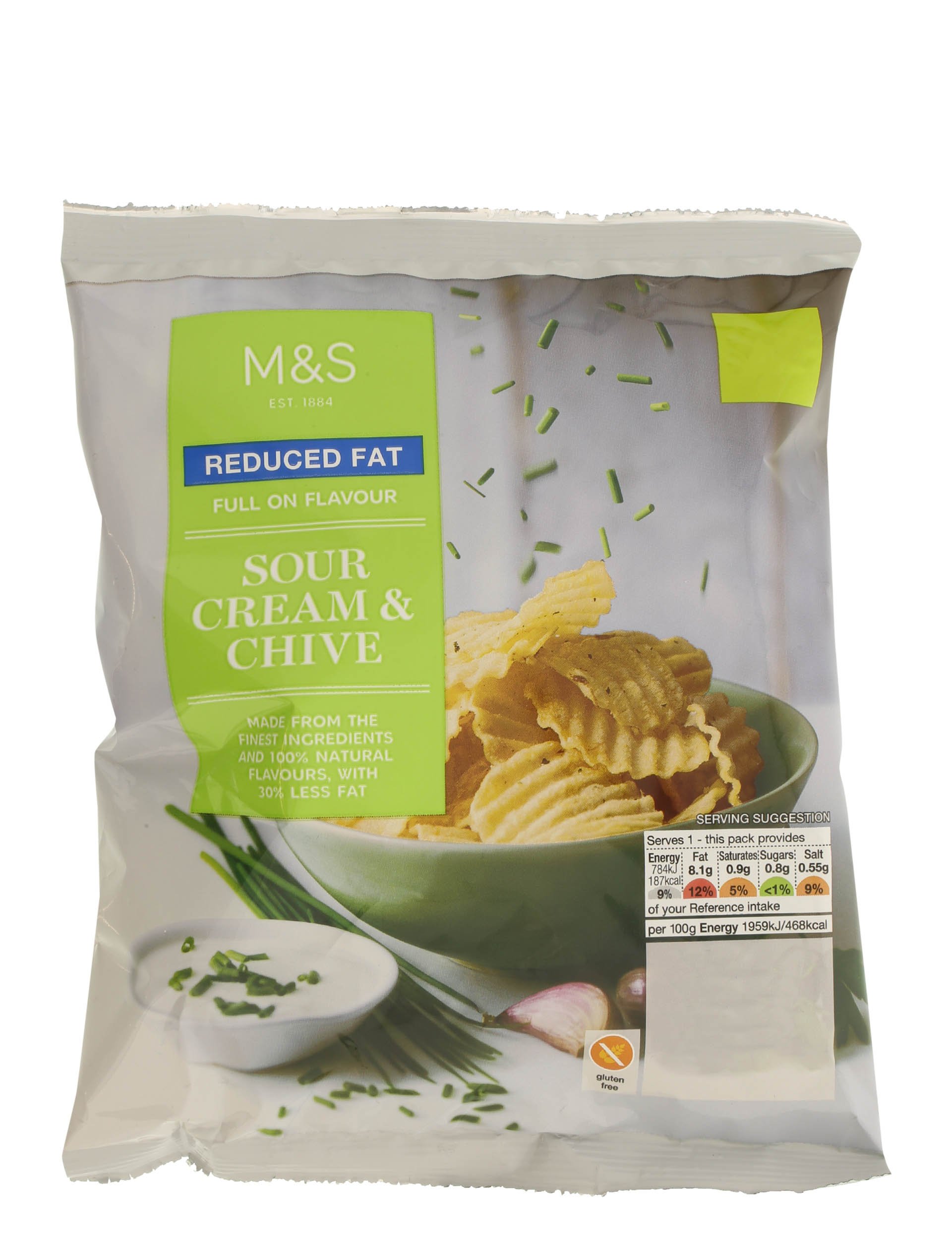 m and s crisps