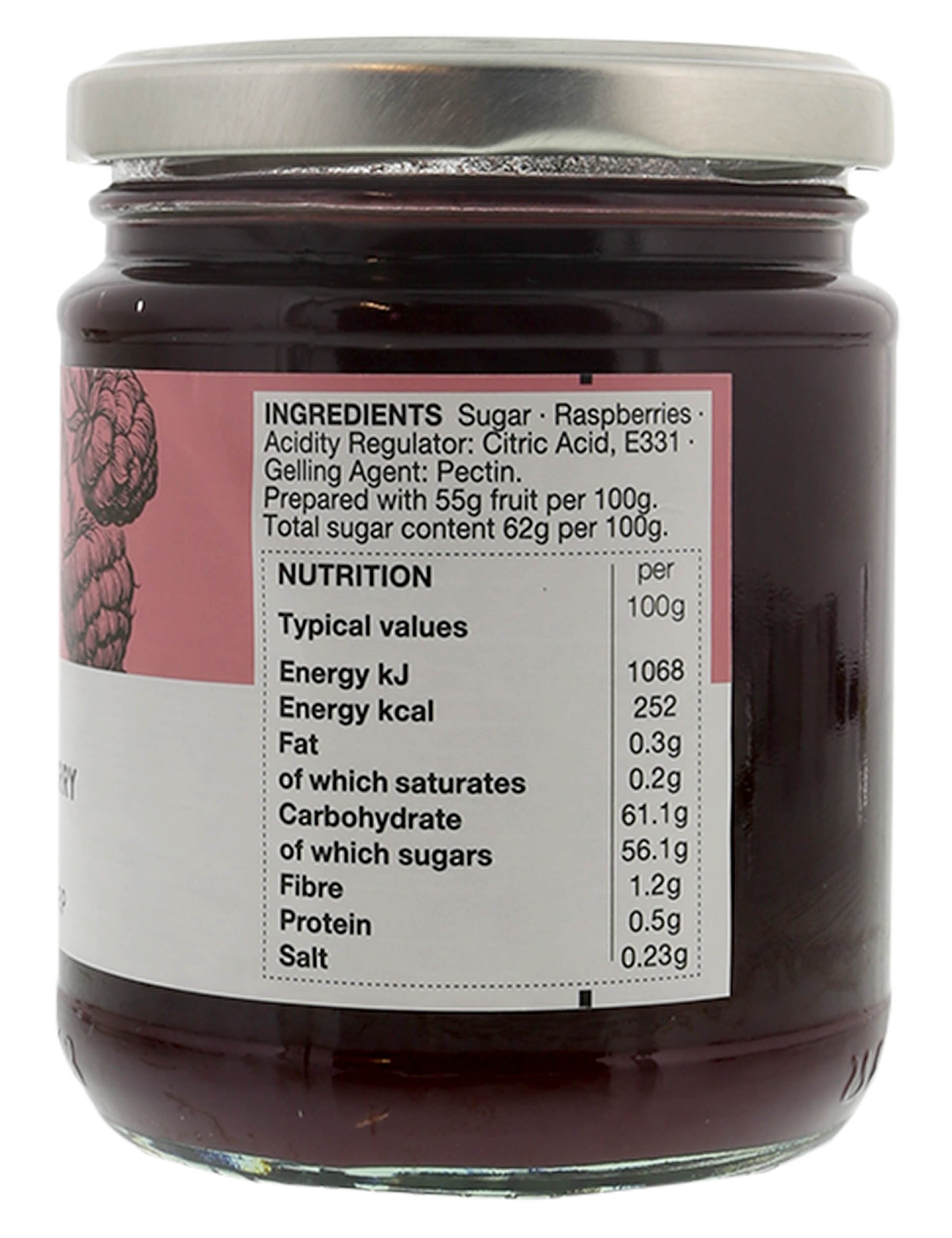 Seedless Raspberry Conserve