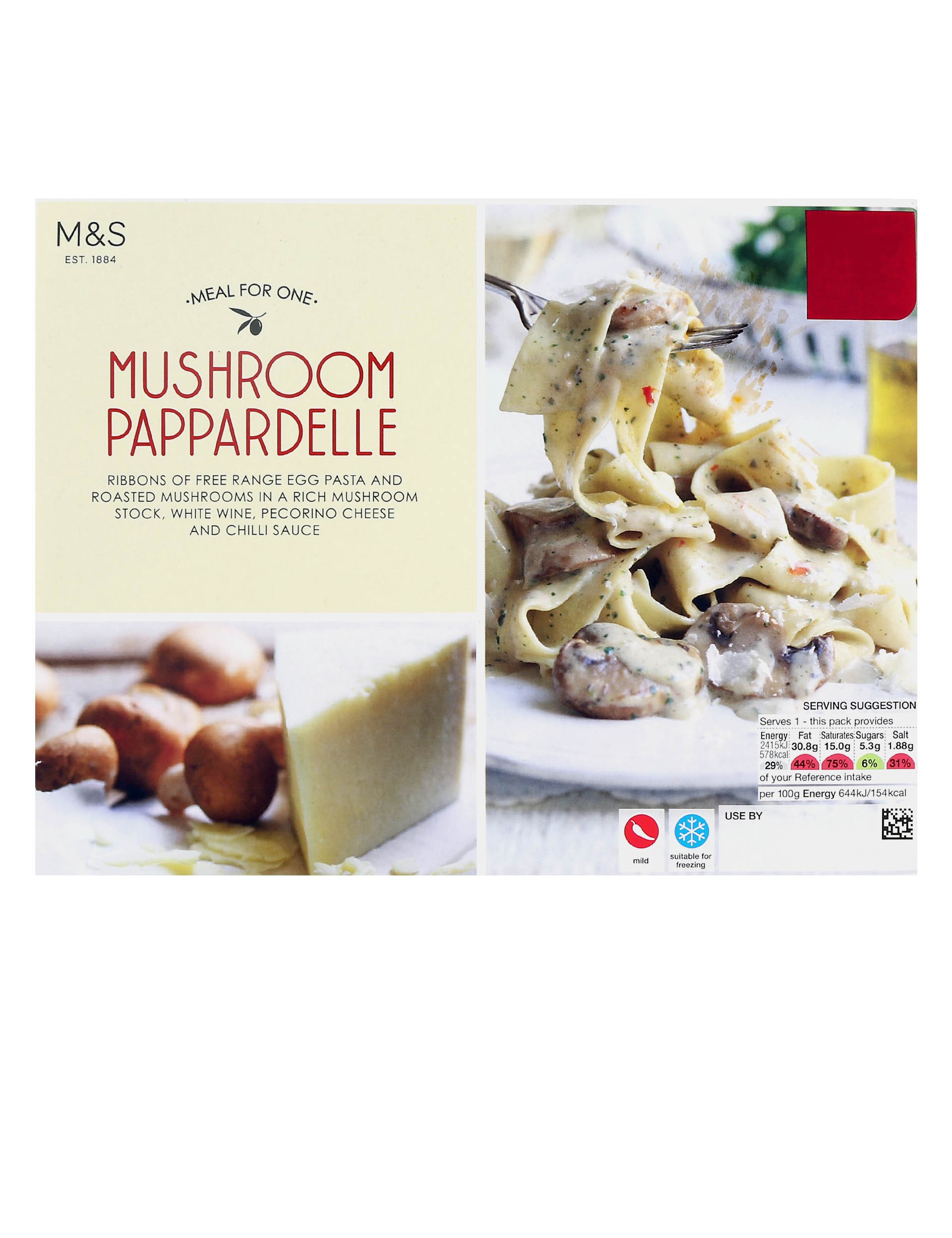  Mushroom Pappardelle 