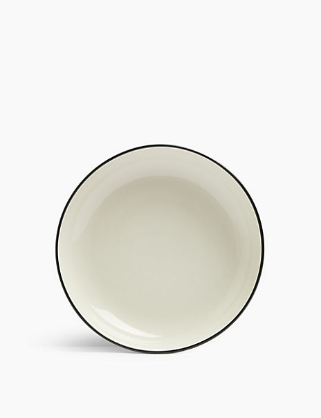Tribeca Rimmed Stoneware Pasta Bowl