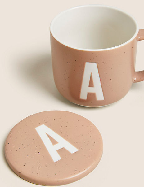 Alphabet Mug & Coaster