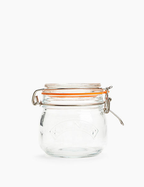 0.5 Litre Clip Top Round Jar
