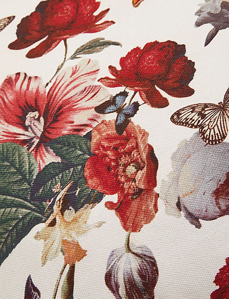 Pure Cotton Butterfly Cushion Cover