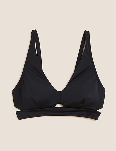 Padded Plunge Bikini Top
