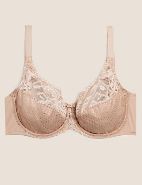 Wild Blooms Underwired Full Cup Bra A-E