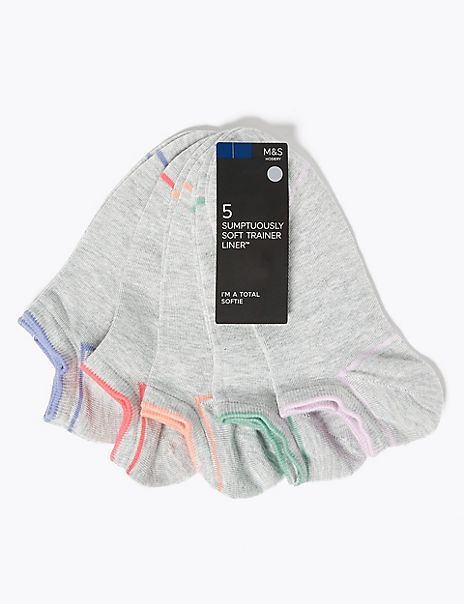 5pk Sumptuously Soft™ Trainer Liners