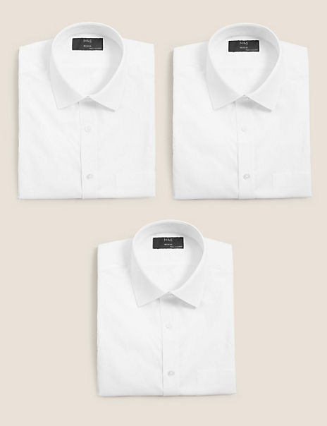 3pk Regular Fit Short Sleeve Shirts