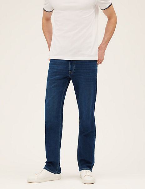 Straight Fit Supersoft Stretch Jeans
