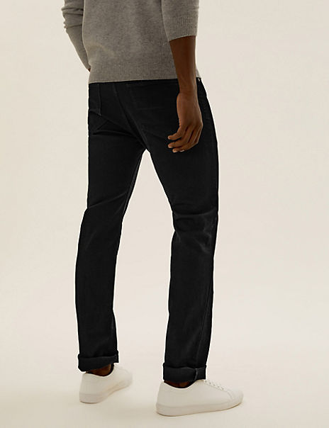 Straight Fit Stretch Jeans