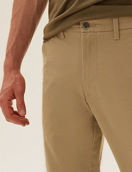 Slim Fit Stretch Chinos
