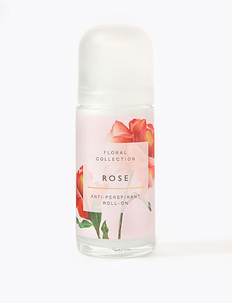 Rose Roll on Deodorant 50ml