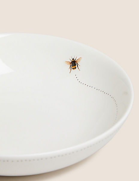 Set of 2 Bee Pasta Bowls