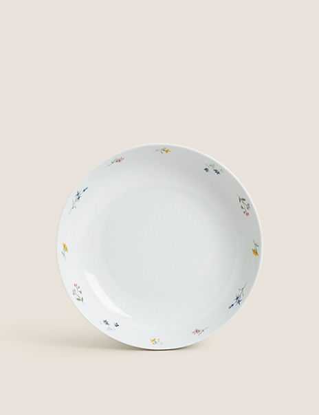 Set of 4 Floral Pasta Bowls