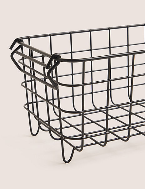 Small Stackable Wire Storage Basket