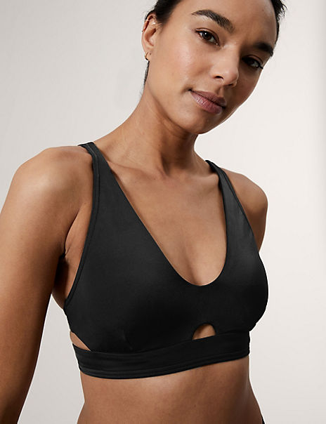 Padded Plunge Bikini Top