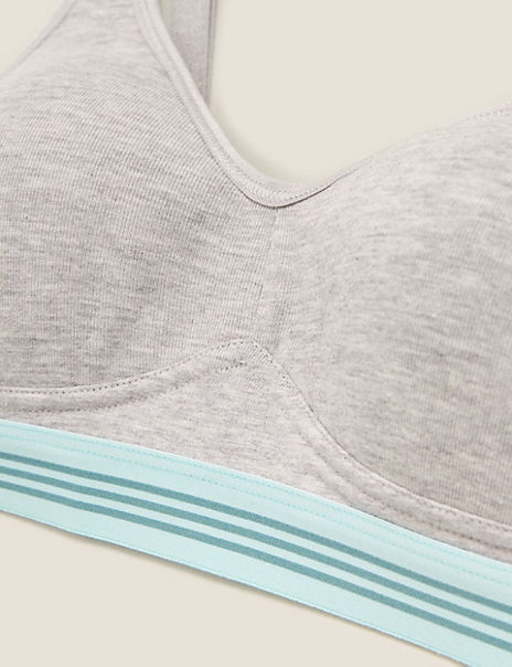 Full Cup Non-Wired First Sports Bra A-DD