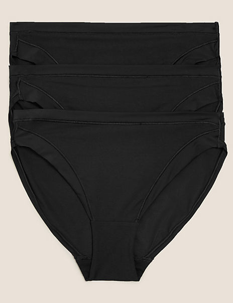3pk Flexifit™ Modal High Leg Knickers - Marks and Spencer Cyprus
