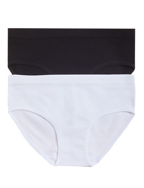 2pk Seamfree Knickers (9-16 Yrs)