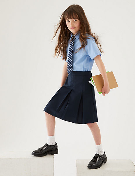 Girls’ Permanent Pleats Skirt