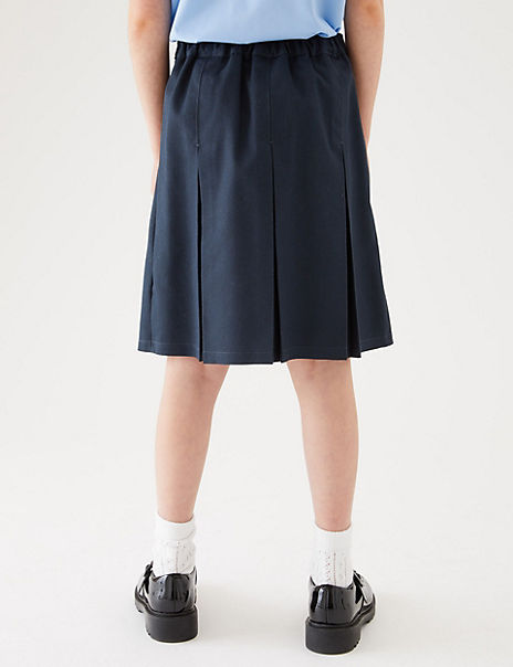 Girls’ Slim Fit Permanent Pleats Skirt