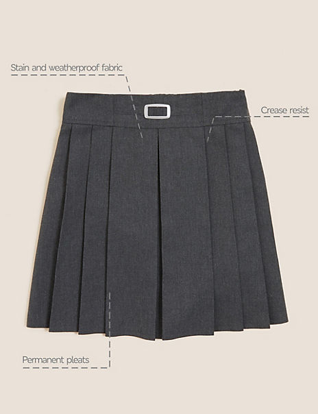 Girls’ Permanent Pleats Skirt