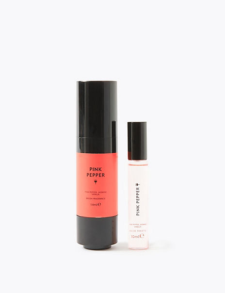Pink Pepper Fragrance Brush EDT Gift Set