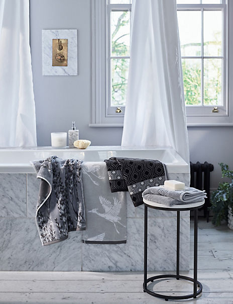 Pure Cotton Crane Towel