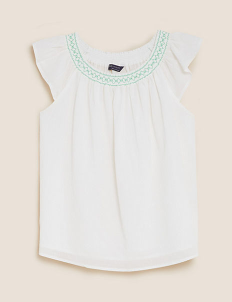 Pure Cotton Regular Fit Vest Top