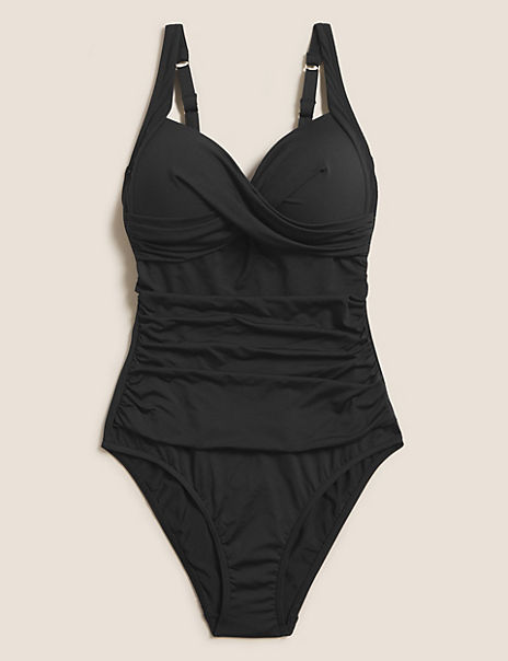 Tummy Control Plunge Swimsuit