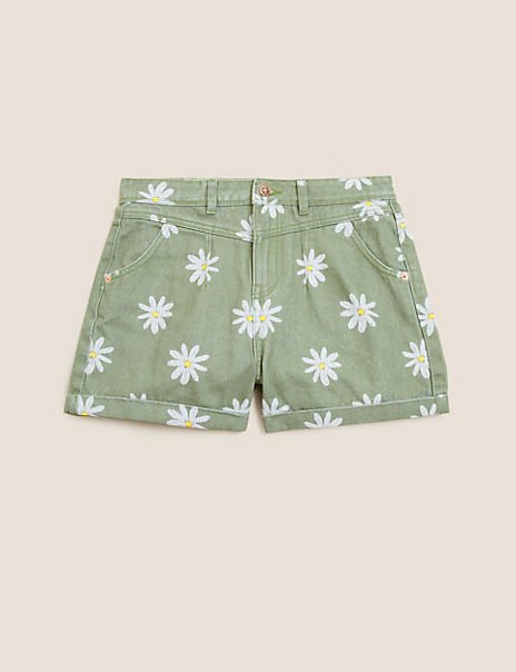 Denim Daisy Shorts (6-16 Yrs)