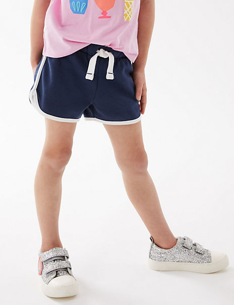 Pure Cotton Runner Shorts (2-7 Yrs)
