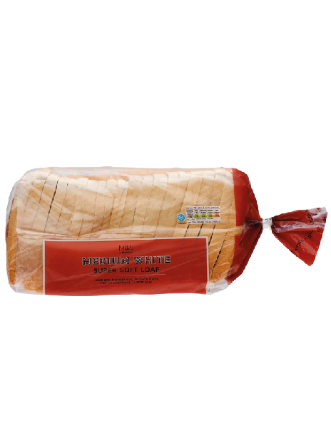 Super Soft White Medium Sliced