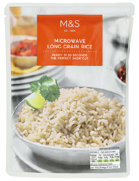  Microwave Long Grain Rice 